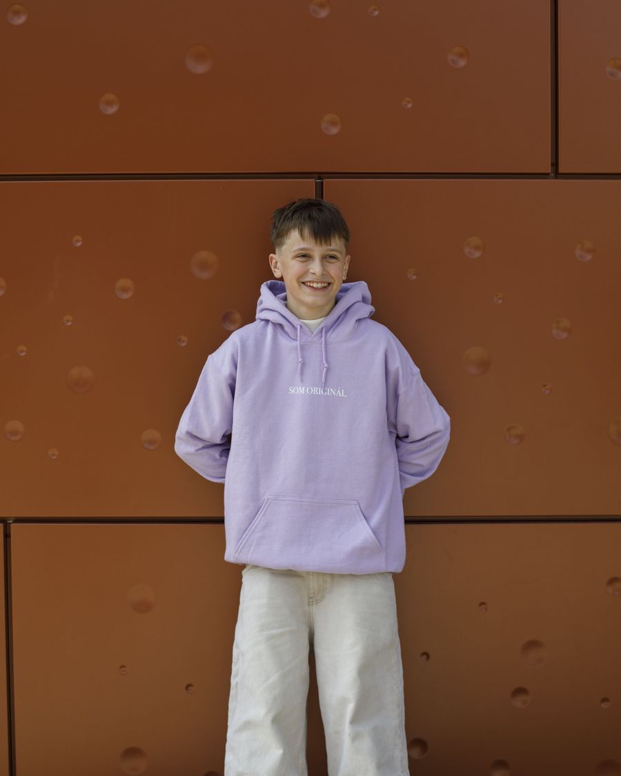 SOM ORIGINÁL | mikina unisex fialová