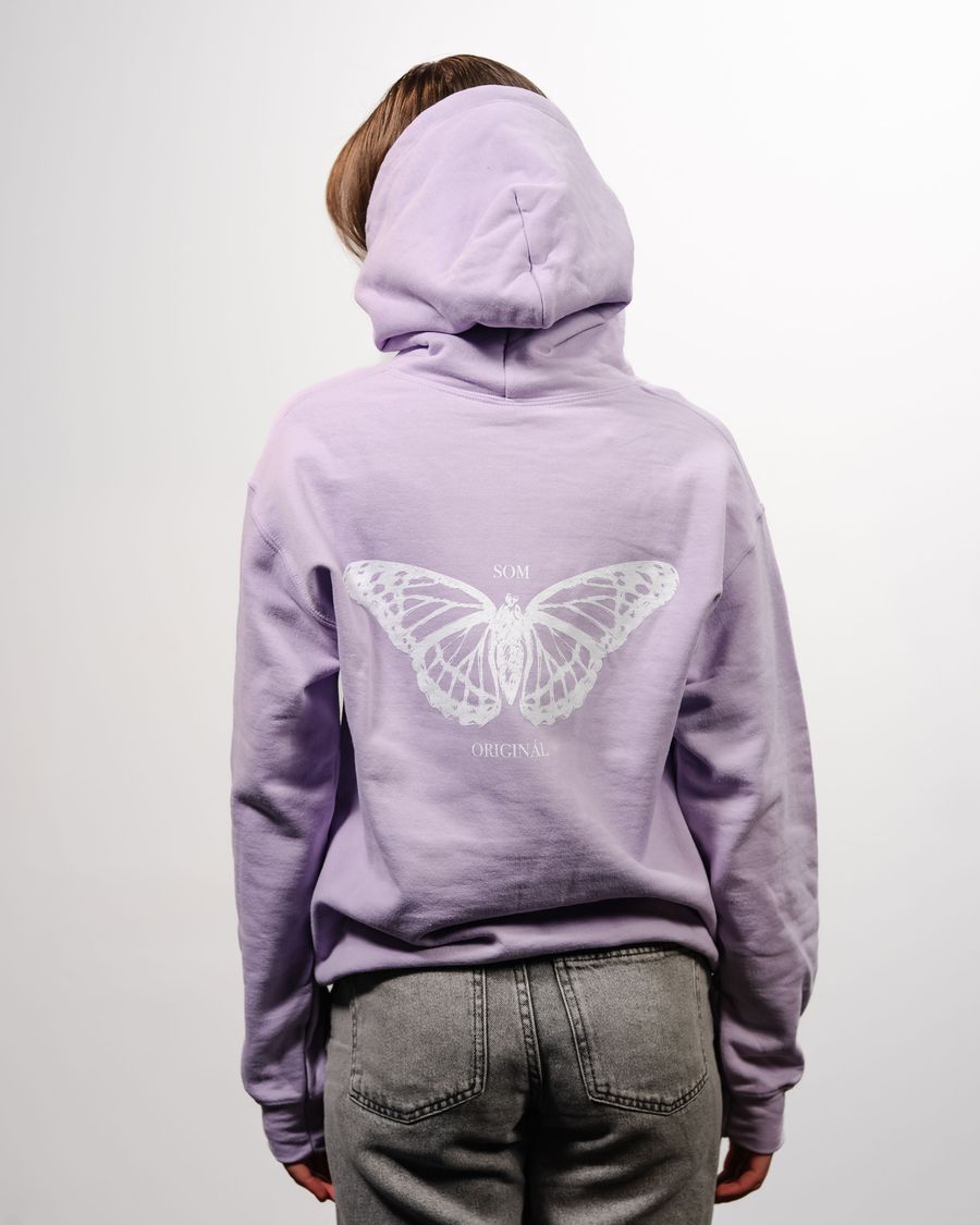 SOM ORIGINÁL | mikina unisex fialová