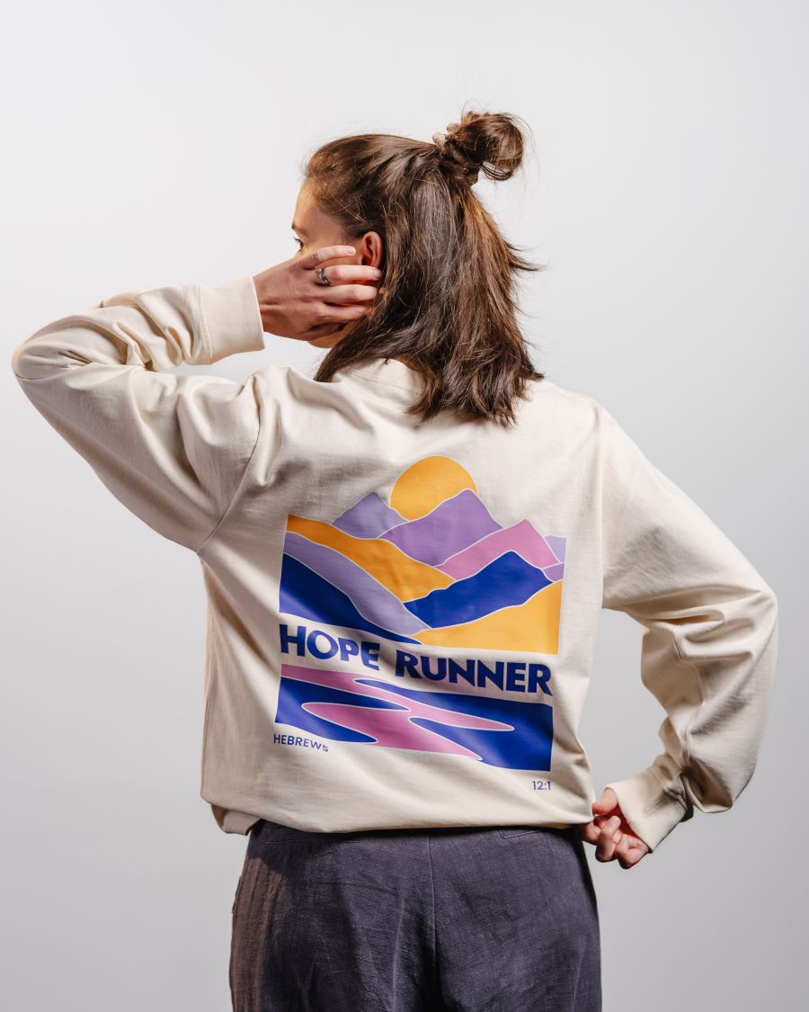 HOPE RUNNER | unisex tričko s dlhým rukávom