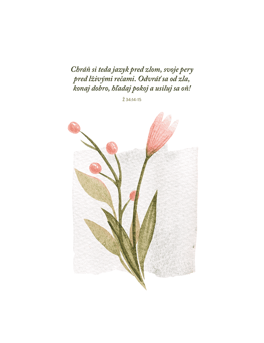 ŽALMY - obrázková sada | Heavenly Paper