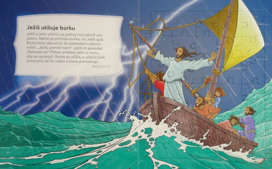 Obľúbené príbehy | puzzle biblia