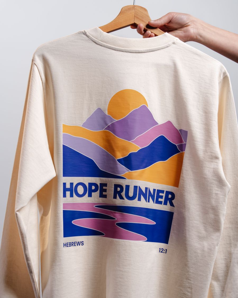 HOPE RUNNER | unisex tričko s dlhým rukávom