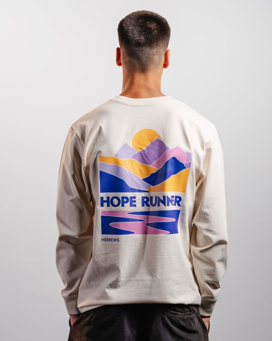 HOPE RUNNER | unisex tričko s dlhým rukávom