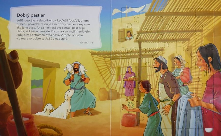 Obľúbené príbehy | puzzle biblia