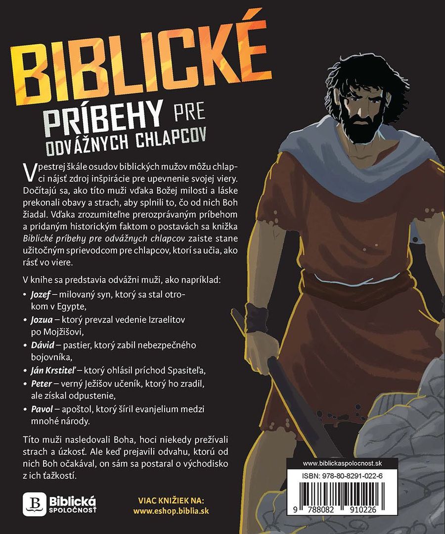 Biblické príbehy pre odvážnych chlapcov | Gustavo Mazali
