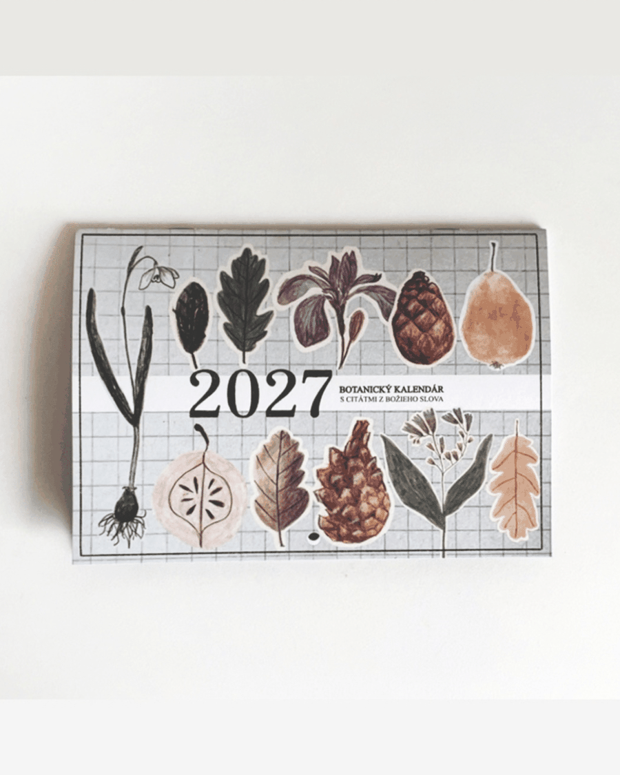Botanický kalendár | nástenný kalendár 2027
