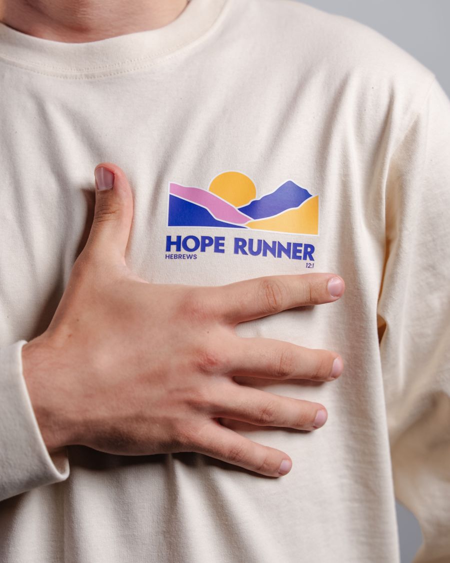 HOPE RUNNER | unisex tričko s dlhým rukávom