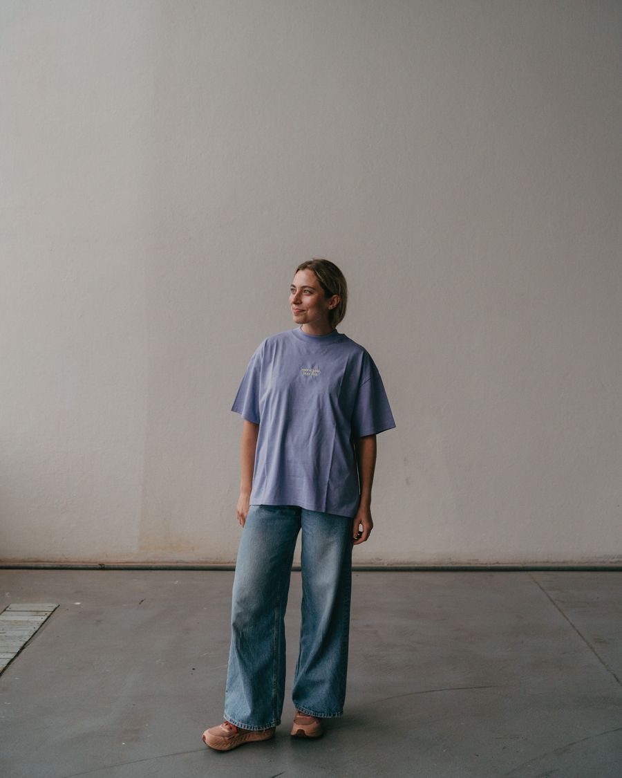 MORE YOU, LESS ME | unisex tričko fialové