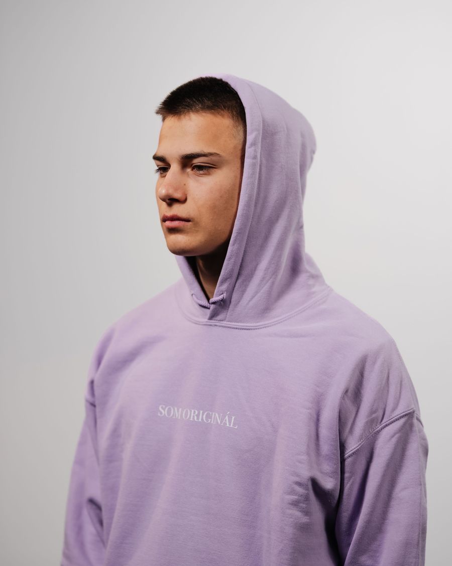 SOM ORIGINÁL | mikina unisex fialová