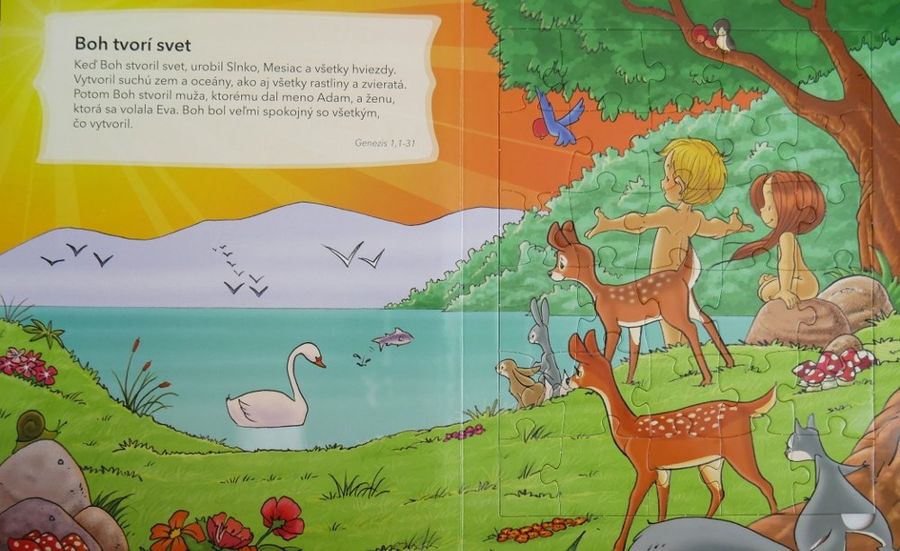 Obľúbené príbehy | puzzle biblia