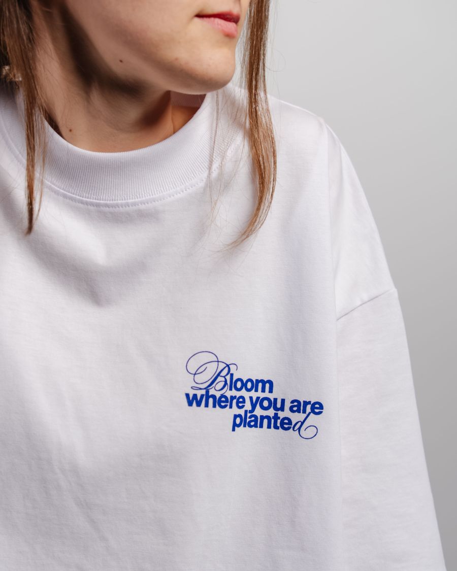 BLOOM WHERE YOU ARE PLANTED | unisex tričko