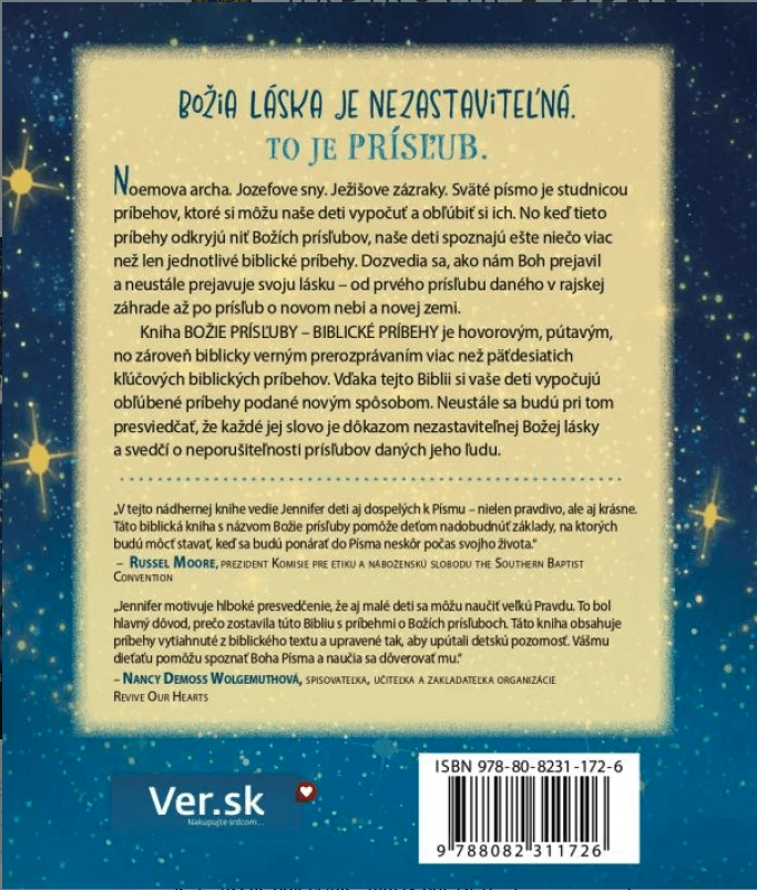 Božie prísľuby - biblia pre deti | Jennifer Lyell