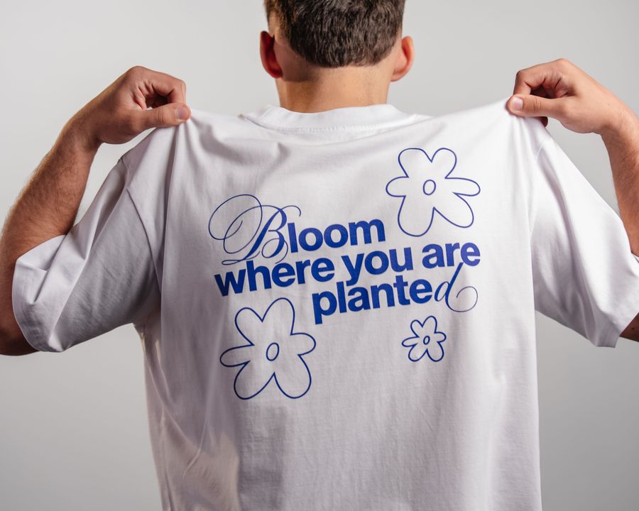 BLOOM WHERE YOU ARE PLANTED | unisex tričko