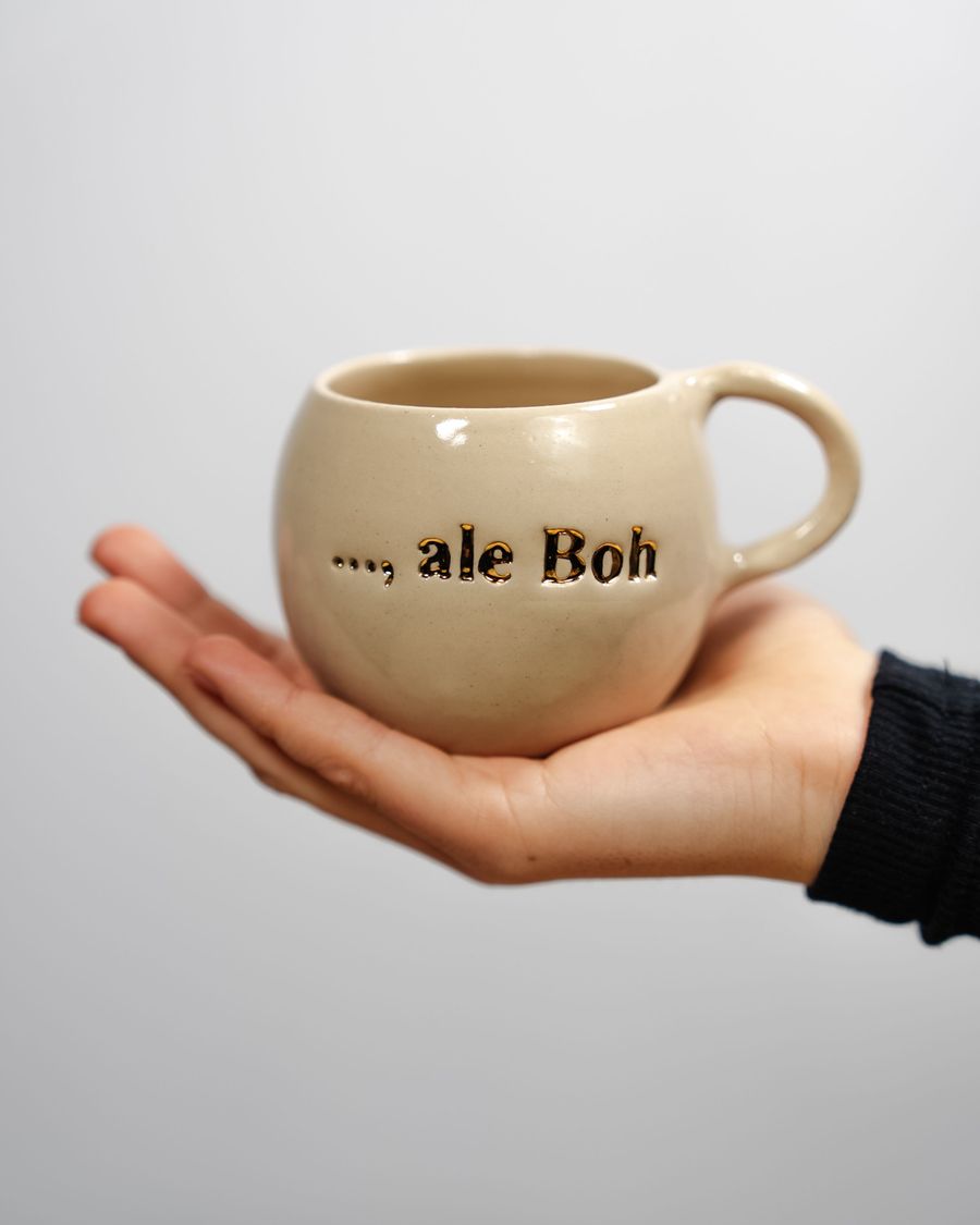 ...ale Boh - keramická šálka | LULA pottery