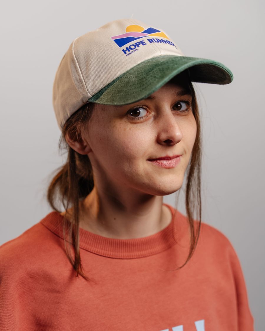 HOPE RUNNER | unisex šiltovka zelená
