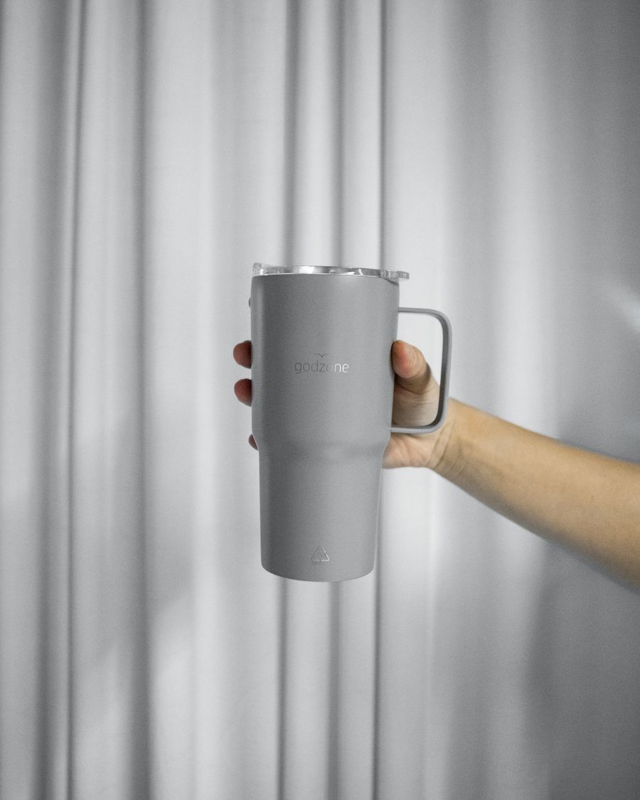 Termo pohár | GODZONE ŠEDÝ – 600 ml