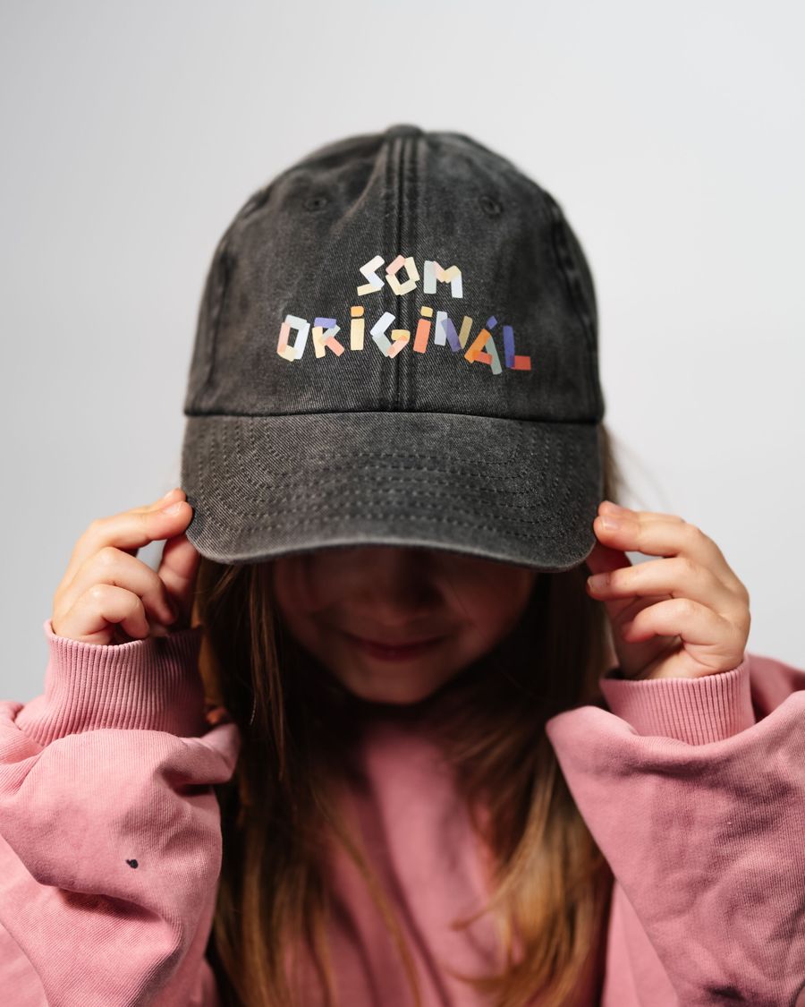 SOM ORIGINÁL | detská šiltovka čierna