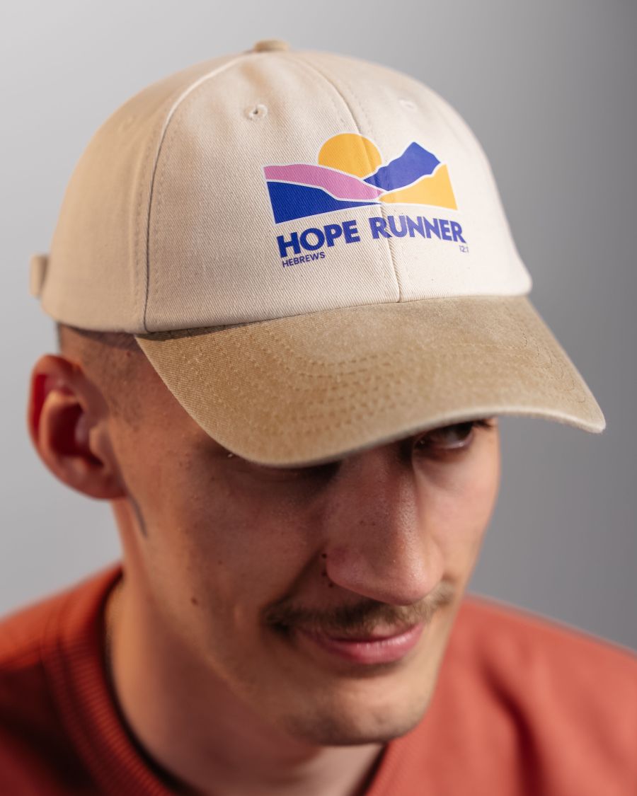 HOPE RUNNER | unisex šiltovka béžová