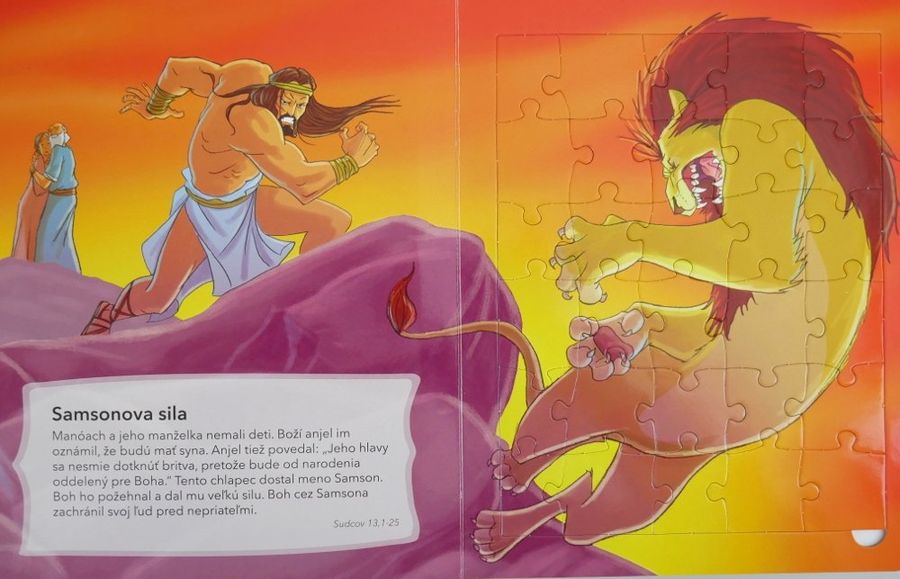 Hrdinovia | puzzle biblia