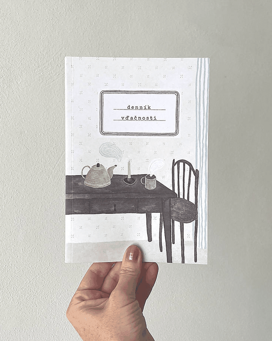 Denník vďačnosti - ČAJNÍK | Marigould journal