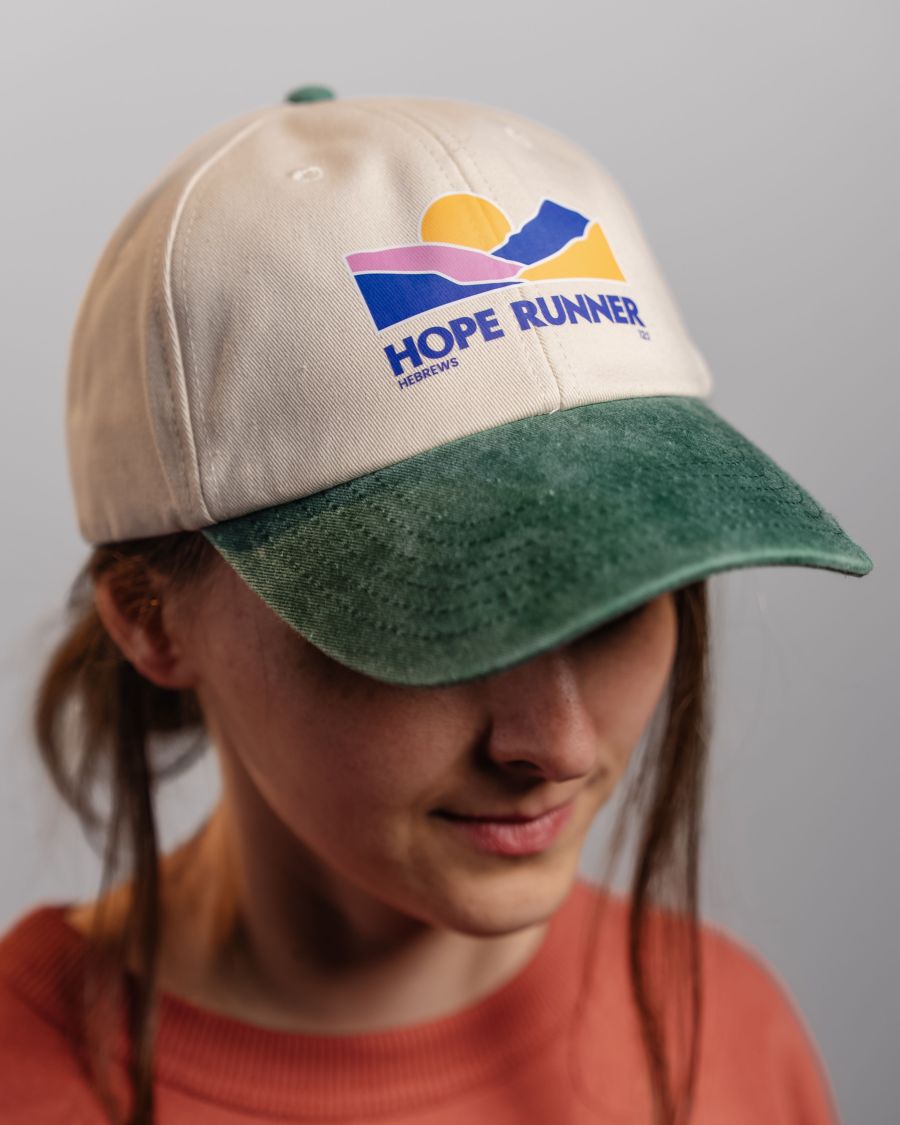 HOPE RUNNER | unisex šiltovka zelená