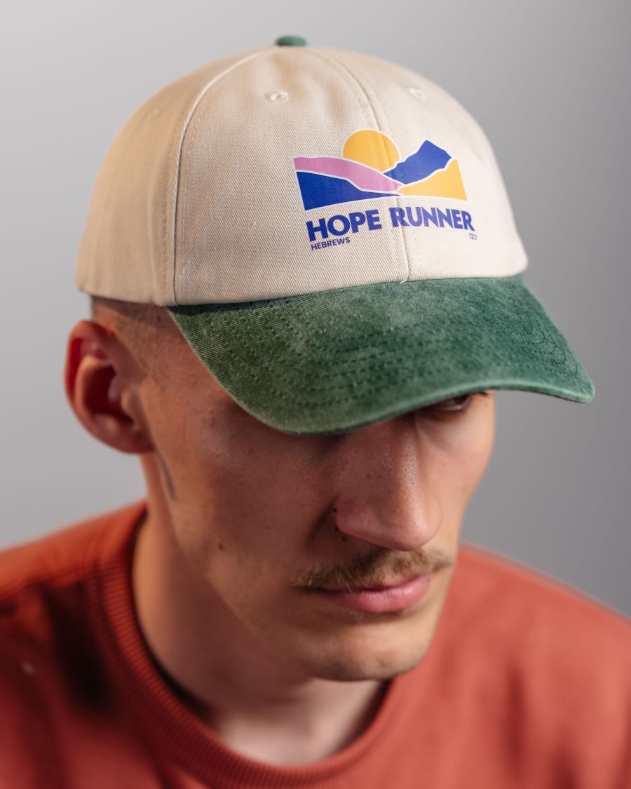 HOPE RUNNER | unisex šiltovka zelená