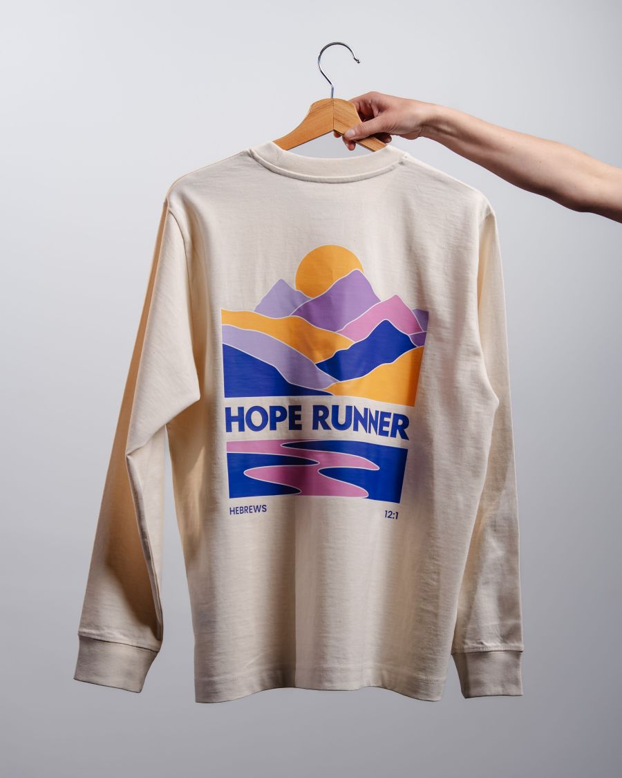 HOPE RUNNER | unisex tričko s dlhým rukávom