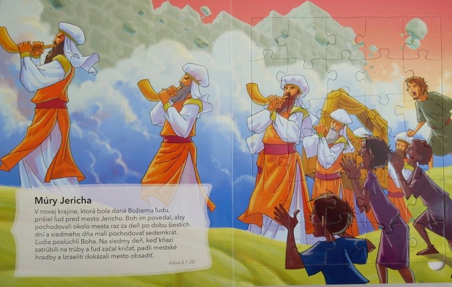 Obľúbené príbehy | puzzle biblia