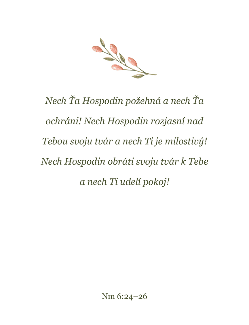 TULIPÁN - narodeninová pohľadnica | Heavenly Paper