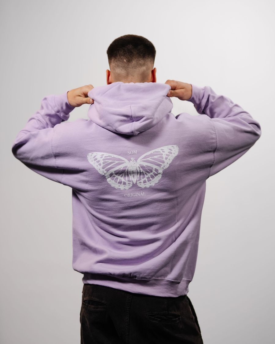 SOM ORIGINÁL | mikina unisex fialová