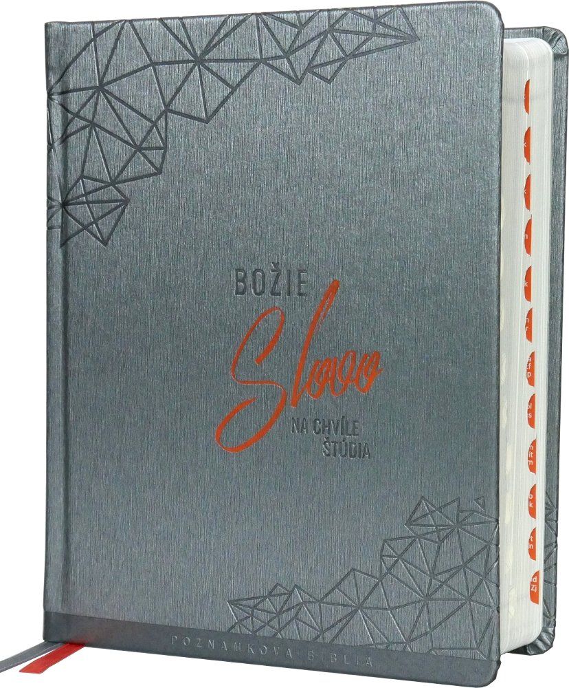 Poznámková biblia 2023 - antracitová