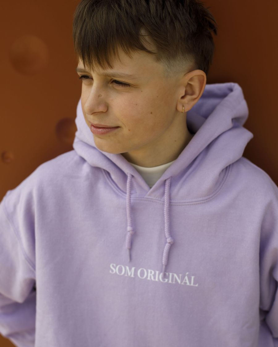 SOM ORIGINÁL | mikina unisex fialová