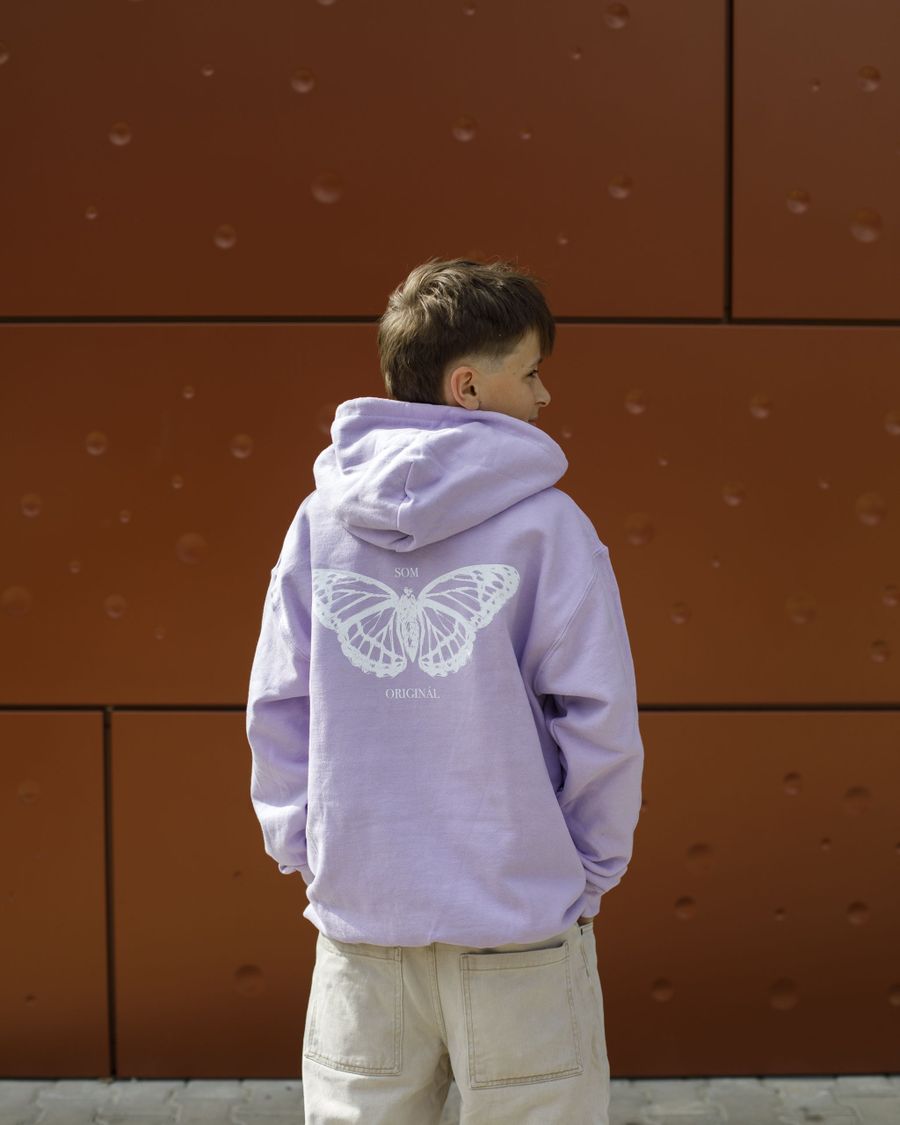 SOM ORIGINÁL | mikina unisex fialová