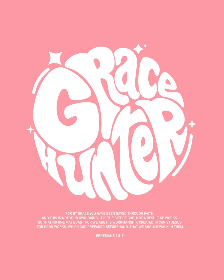 GRACE HUNTER | unisex tričko – svetloružová