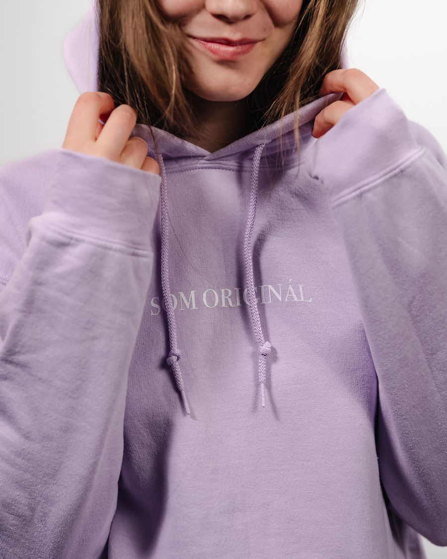 SOM ORIGINÁL | mikina unisex fialová