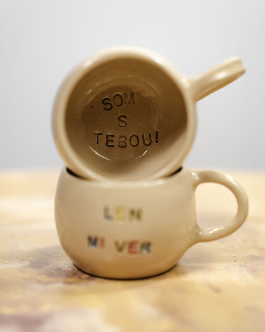 Len mi ver - keramická šálka | LULA pottery
