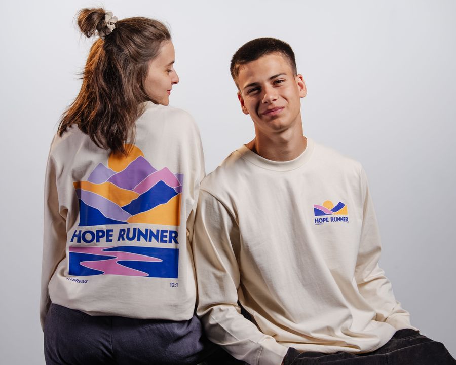 HOPE RUNNER | unisex tričko s dlhým rukávom