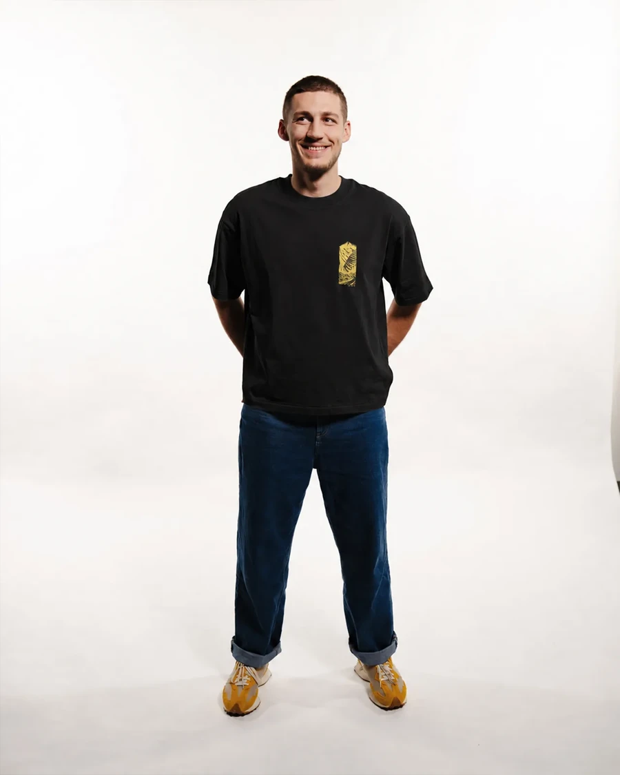 V HOJNOSTI | unisex tričko – čierna