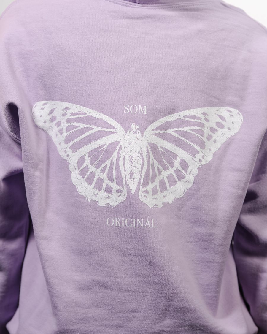 SOM ORIGINÁL | mikina unisex fialová