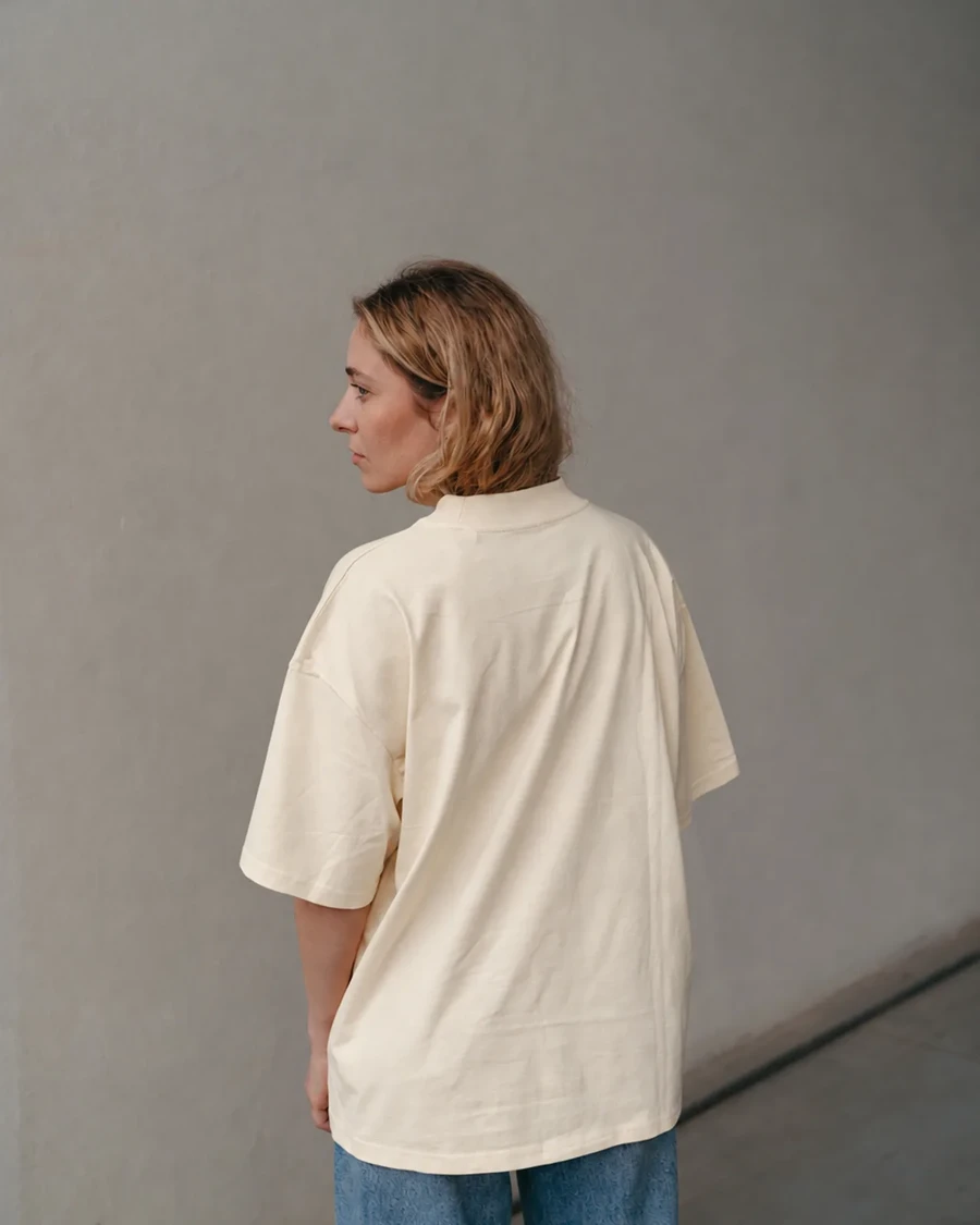 MORE YOU, LESS ME | unisex tričko – prírodná