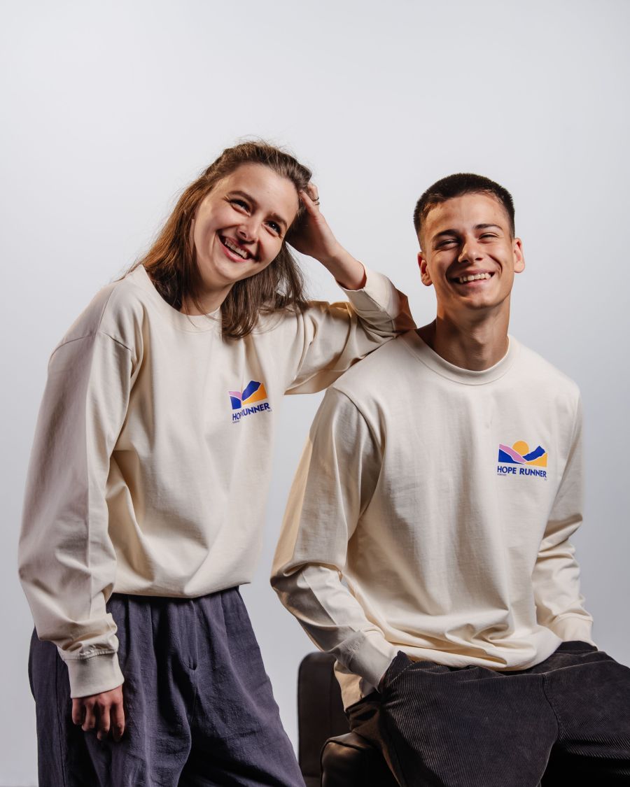HOPE RUNNER | unisex tričko s dlhým rukávom
